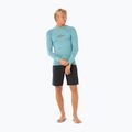 Maniche lunghe da nuoto Rip Curl Raw Energy UPF Performance Blue Lagoon da uomo 2