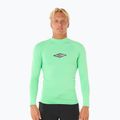 Rip Curl Raw Energy UPF Performance manica lunga da uomo per il nuoto, verde neon