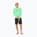Rip Curl Raw Energy UPF Performance manica lunga da uomo per il nuoto, verde neon 2