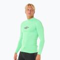 Rip Curl Raw Energy UPF Performance manica lunga da uomo per il nuoto, verde neon 4
