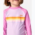 Gilet Rainbow Tide Rash Vest a manica lunga Rip Curl per bambini rosa brillante 4