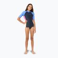 Camicia da bagno Rip Curl Block Party Rash Vest da bambino navy 2