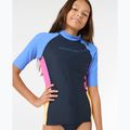 Camicia da bagno Rip Curl Block Party Rash Vest da bambino navy 4