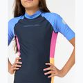 Camicia da bagno Rip Curl Block Party Rash Vest da bambino navy 5