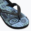Infradito Rip Curl Grom Energy Bloom per bambini nero/blu 7