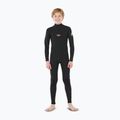 Muta da nuoto per bambini Rip Curl Dawn Patrol 3/2 mm Back Zip black