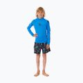 Maglia a maniche lunghe da nuoto per bambini Rip Curl Waves Upf blue gum 2