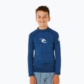 Maglia a maniche lunghe da nuoto per bambini Rip Curl Waves Upf light navy