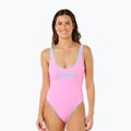 Costume da bagno intero Rip Curl Surf Puff light pink