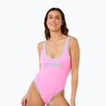 Costume da bagno intero Rip Curl Surf Puff light pink 4