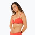Reggiseno da bikini Rip Curl Oasis Multi Fit Bandeau red 4