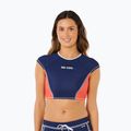 Maglietta da nuoto da donna Rip Curl Surf Tide Crop Rashvest dark navy
