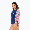 Maglia a maniche lunghe da nuoto da donna Rip Curl Party Wave Upf Zip multicolor 4
