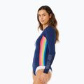 Costume da bagno intero da donna  Rip Curl Surf Stripe UPF Surf Suit dark navy 5