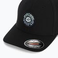 Cappellino con visiera Rip Curl Pacific Rinse Flexfit black 3