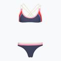 Costume da bagno bambino a due pezzi Rip Curl Surf Revival Bikini navy