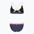 Costume da bagno bambino a due pezzi Rip Curl Surf Revival Bikini navy 2