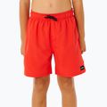 Costume da bagno corto per bambini Rip Curl Offset Volley red 3