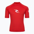 Maglietta da nuoto per bambini Rip Curl Waves Upf lava red