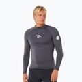 Maglia a maniche lunghe da nuoto da uomo Rip Curl Waves Upf Perf charcoal grey