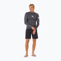 Maglia a maniche lunghe da nuoto da uomo Rip Curl Waves Upf Perf charcoal grey 2