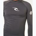Maglia a maniche lunghe da nuoto da uomo Rip Curl Waves Upf Perf charcoal grey 6