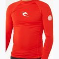 Maglia a maniche lunghe da nuoto da uomo Rip Curl Waves Upf Perf lava red 6