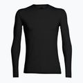 Maglia termica a maniche lunghe da uomo icebreaker Merino 150 Anatomica Crewe nera 7