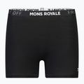 Boxer termici da donna Mons Royale Hannah Merino Hot nero