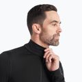 Uomo Icebreaker 200 Oasis Half Zip manica lunga termica nera 4