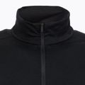 Uomo Icebreaker 200 Oasis Half Zip manica lunga termica nera 10