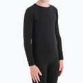 Maglia termica per bambini icebreaker 200 Oasis Crewe black 4