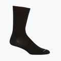 Calze da trekking Icebreaker Lifestyle Fine Gauge Crew da uomo nero
