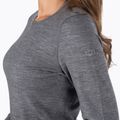 Maglia termica da donna icebreaker 200 Oasis Crewe gritstone heather 4