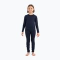 Icebreaker Bambini 200 Oasis Crewe mezzanotte navy manica lunga termoattiva 2