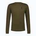 Maglia termica da uomo Mons Royale Cascade Merino Base Layer dark olive 5