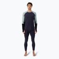 Uomo Mons Royale Olympus Merino Base Layer manica lunga rugiada/ 9 ferro/ nero 2