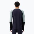 Uomo Mons Royale Olympus Merino Base Layer manica lunga rugiada/ 9 ferro/ nero 3