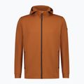 Uomo Mons Royale Arcadia Merino Fleece Hoody zenzero 7