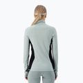 Uomo Mons Royale Olympus Merino Base Layer 1/2 Zip dew/ nero termico a maniche lunghe 3