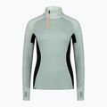 Uomo Mons Royale Olympus Merino Base Layer 1/2 Zip dew/ nero termico a maniche lunghe 5