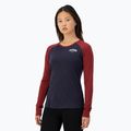 Maglia termica da donna Mons Royale Icon Raglan cherry/ 9 iron