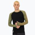 Maglia termica da uomo Mons Royale Temple Merino fern/black