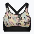 Reggiseno termico Mons Royale Stella Merino X-Back nero