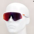 Occhiali da sole da strada Oakley Sutro Lite Sweep bianco opaco/prizm 6