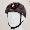 Casco da bicicletta Lazer Tempo KinetiCore cosmic berry 8