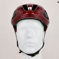 Casco da bicicletta Lazer Vento KinetiCore rosso metallizzato 13