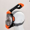 Maschera integrale per bambini per lo snorkeling AQUASTIC KAI Jr arancione 10