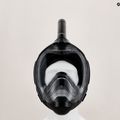Maschera integrale per lo snorkeling AQUASTIC KAI nero 15