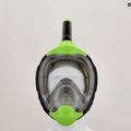 Maschera integrale per snorkeling AQUASTIC KAI verde 11
